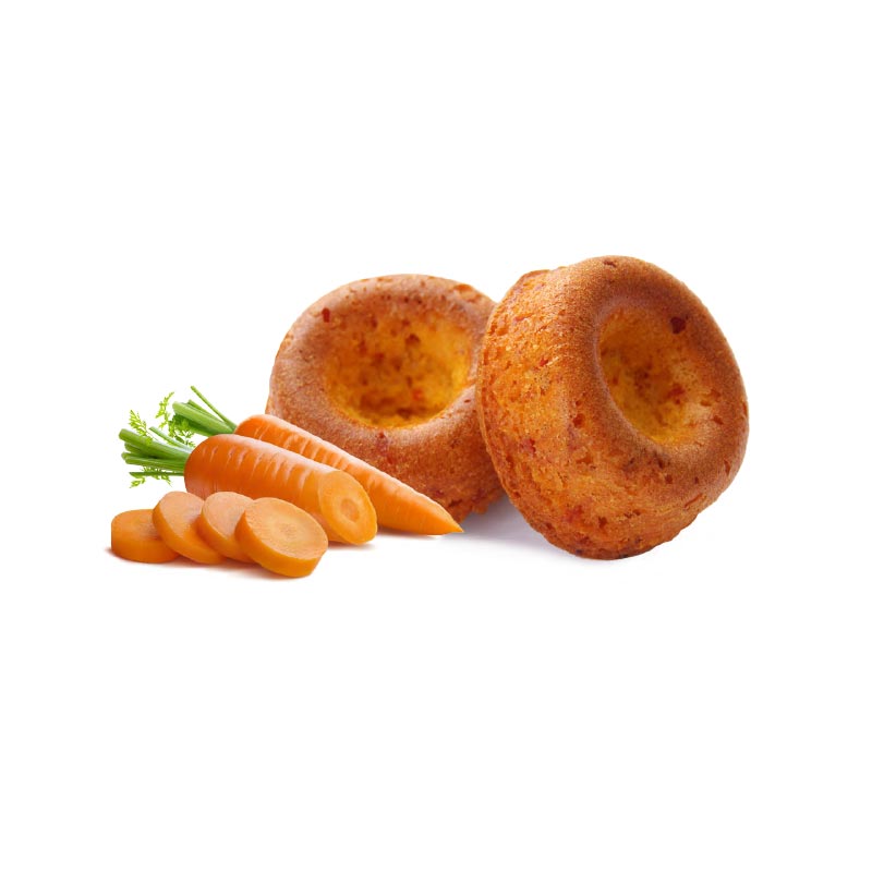 Морковный кекс с морковными цукатами